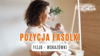 Pozycja fasolki Jak nosić niemowlę Fizjowskazówki Mama Fizjoterapeuta [upl. by Skinner]