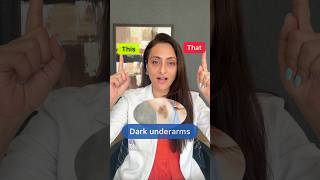 Dark underarms  how to improve  dermatologist [upl. by Dagna763]