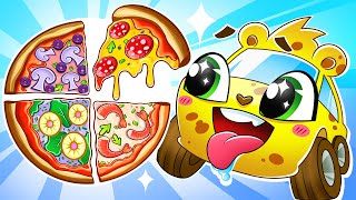 Baby Cars Pizza Delivery 🍕🚚  I Am Hungry 😋 Songs for Kids by Toonaland [upl. by Adalai477]