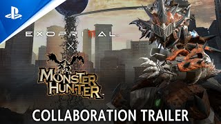 Exoprimal  Monster Hunter Collaboration Trailer  PS5 Games [upl. by Airpac]