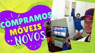 MOSTRAMOS OS MOVEIS QUE COMPRAMOS  CASAL XT [upl. by Yeliac]