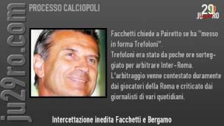 Intercettazioni Inedite Facchetti e Pairetto [upl. by Mazonson]