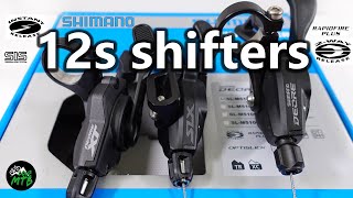 Shimano SHIFTERS 12 Speed HowTo  Deore vs SLX vs XT vs XTR  M6100 M7100 M8100 and M9100 [upl. by Eteragram919]