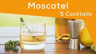 Moscatel Receitas para 5 Cocktails [upl. by Donata]