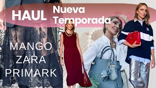 PRIMER HAUL DE OTOÑO LO NUEVO DE MANGO ZARA y PRIMARK tu asesora de imagen y moda [upl. by Inacana]