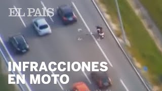 Infracciones de motoristas  EL MOTOR [upl. by Meneau]