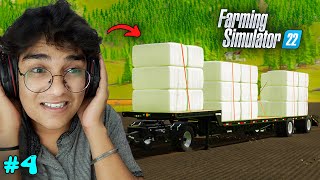 Cotton Buisness Is Very Profitable But  Farming Simulator 22 Gameplay Hindi [upl. by Yeblehs]