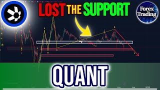 QUANT JUST BROKE THE SUPPORT WHAT IS NEXT QUANT PRICE PREDICTION QNT TECHNICAL ANALYSIS QNT NEWS [upl. by Clifford354]