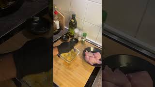 Poulet mielmoutarde homemade recipeideas food genevafoodblog chicken honeymustardchicken [upl. by Aihsoj]