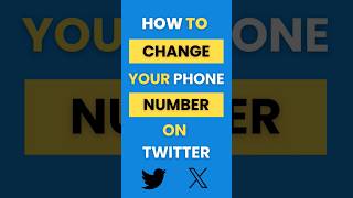 How Do I Change My Phone Number on Twitter X [upl. by Asir]