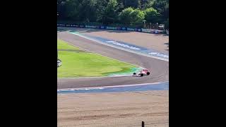 Sebastian Vettel driving the McLaren MP48 of Ayrton Senna at Imola 2024 [upl. by Hanah]