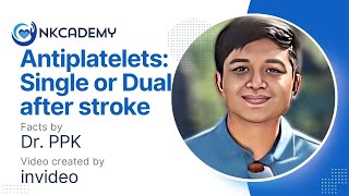 Antiplatelets  single or dual after stroke [upl. by Broeder533]