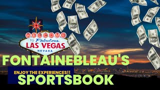 The Brand New Sportsbook in Las Vegas at Fontainebleau [upl. by Kata]