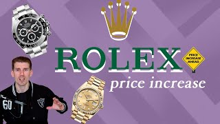 ROLEX PRICE INCREASE 2024 [upl. by Maltzman]