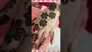 Easy and beautiful mehandi design [upl. by Allez]