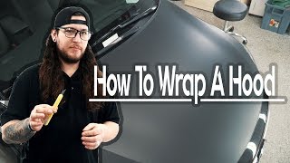 How To Vinyl Wrap Your Hood [upl. by Idzik]