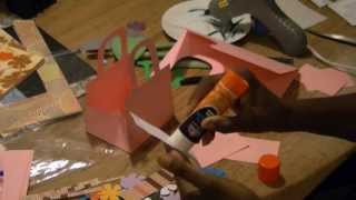 DIY Gift Bags amp Boxes From Cardstock Paper [upl. by Eeral]