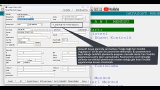 Datasoft Genel Muhasebe İsteğe Bağlı Tam Tevkifat ve Kısmi Tevkifat Uygulaması  Alış İşlemleri [upl. by Kecaj]