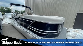 2023 Sylvan 822 Mirage LZ Pontoon Tour SkipperBuds [upl. by Clemente]