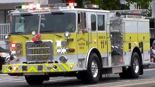 Branchville Fire Company Engine 811 amp College Park Fire Department Truck 812 [upl. by Eliason]