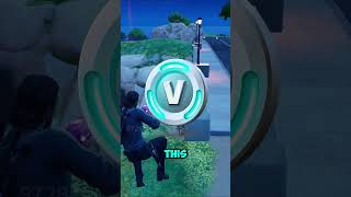 I hid a free v bucks code in this video 😳 shorts fortnite vbucks [upl. by Aitam]