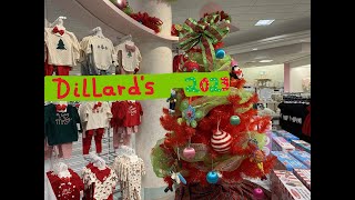 DILLARDS🎁CHRISTMAS 2023 SHOP WITH ME🎄HOLIDAY CLOTHING FOR THE ENTIRE FAMILY [upl. by Anauqed]