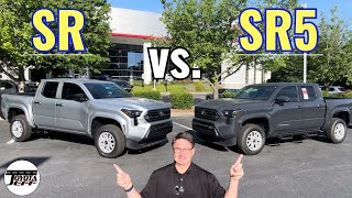 2024 Tacoma SR vs SR5 I compare so you can decide [upl. by Yereffej]