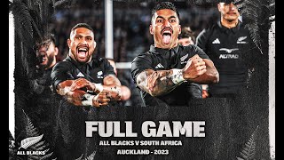 FULL GAME All Blacks v South Africa Mt Smart Stadium [upl. by Dovev701]