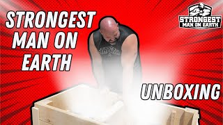 STRONGEST MAN ON EARTH UNBOXES NEW CUSTOM EQUIPMENT [upl. by Magner242]