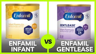 Enfamil Gentlease Vs Enfamil Infant Full Comparison of Ingredients Moms Reviews Nutrient Price [upl. by Odranar]