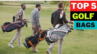 TOP 5 Best Golf Bags in 2023  Golf Stand Bags [upl. by Mehsah]