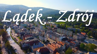 Lądek Zdrój z drona DJI 4k  Lądek Zdrój z lotu ptaka DJI 4k [upl. by Worl]