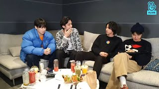 ENG SUB BTS VLIVE  V JUNGKOOK JIN amp JHOPE VLIVE 2022 [upl. by Hannahoj]