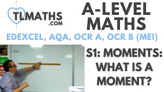 ALevel Maths S101 Moments What is a Moment [upl. by Loggins609]