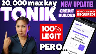 Instant Cash Loan Sa Tonik Credit Builder Pwede Ba Sayo [upl. by Nabila]