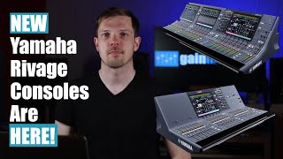 NEW Yamaha Rivage Consoles PM5 and PM3 DSPRX and DSPRXEX  FIRST LOOK and Introduction [upl. by Atnwahsal988]