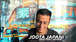 KRNA JOOTA JAPANI REACTION [upl. by Neilla]