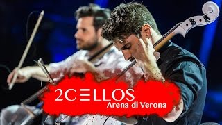 2CELLOS  Viva La Vida Live at Arena di Verona [upl. by Ferro189]