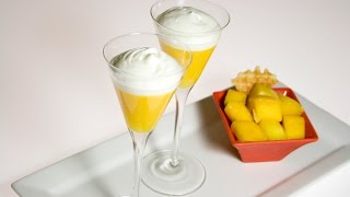 Molecular Gastronomy  Mango Verrines Recipe [upl. by Eyllek671]