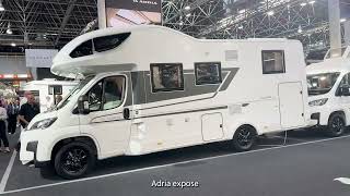 Les Nouveautés Adria présentées au CARAVAN SALON de DÜSSELDORF 2024  HAINAUT CARAVANING [upl. by Tanney]