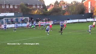 Worcester City v Workington AFC [upl. by Kampmann18]