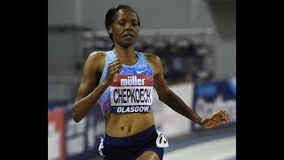 Beatrice Chepkoech smashes Womens 3000 m steeplechase World Record  KTNScoreline [upl. by Attelrak]