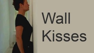 Wall Kisses  Sway Back Exercise  Exercises to reduce arch [upl. by Aruam]