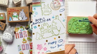 Studio Ghibli Totoro Japanese New Year Card 💮 [upl. by Nela]