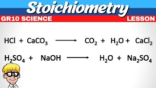 Stoichiometry Grade 10 [upl. by Leva]