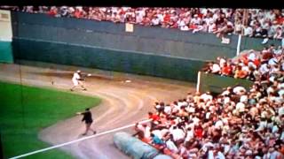 1971 World Series Game 6 Clemente throw [upl. by Haelahk]