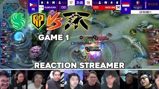 Fnatic ONIC vs Falcons AP Bren GAME 1Playoff Snapdragon Pro series FCAP VS FNOC [upl. by Daukas802]