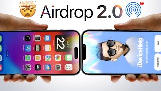 AirDrop 20 Update in iOS 17 [upl. by Alburg767]