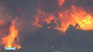 14000 brandweermannen strijden tegen grootste bosbrand ooit in Californië  RTL NIEUWS [upl. by Yblehs]