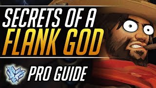 How to DESTROY as McCree PRO Tips and Tricks to Master Flanks  Overwatch Grandmaster Guide [upl. by Yotal]